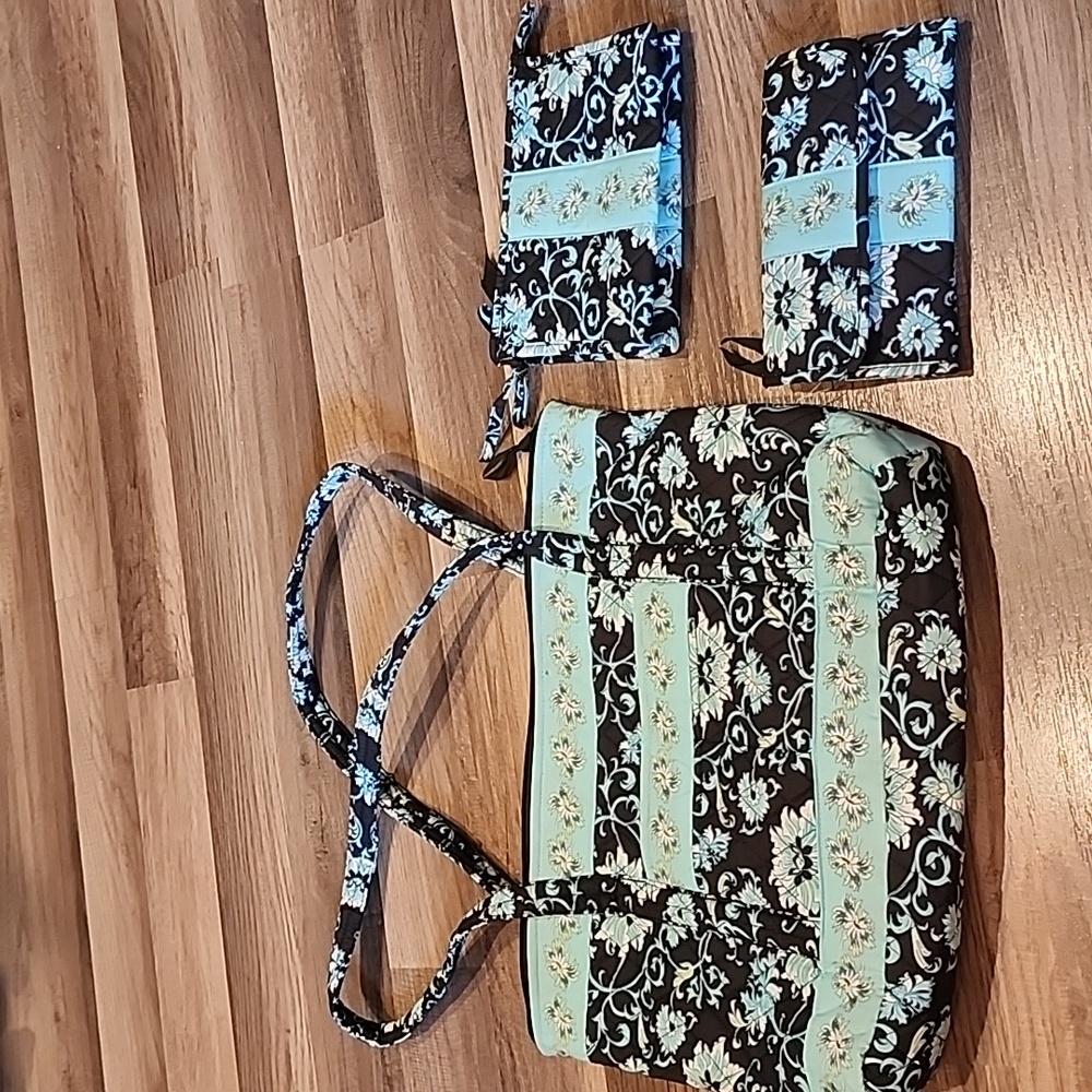 Floral Quilted Wallet